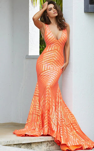 Jovani 59762 Sequin Embellished Mermaid ...